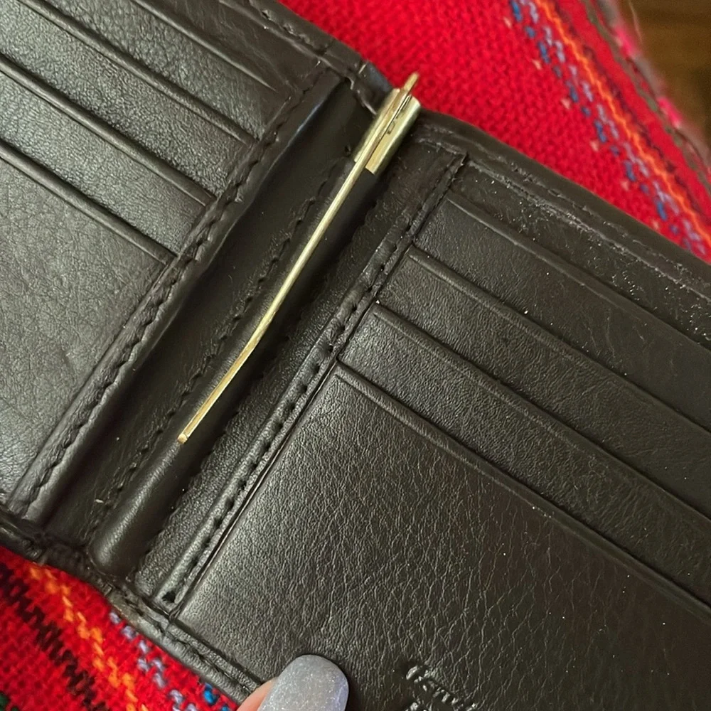 Genuine Leather Hand Crafted Wallet NWOT